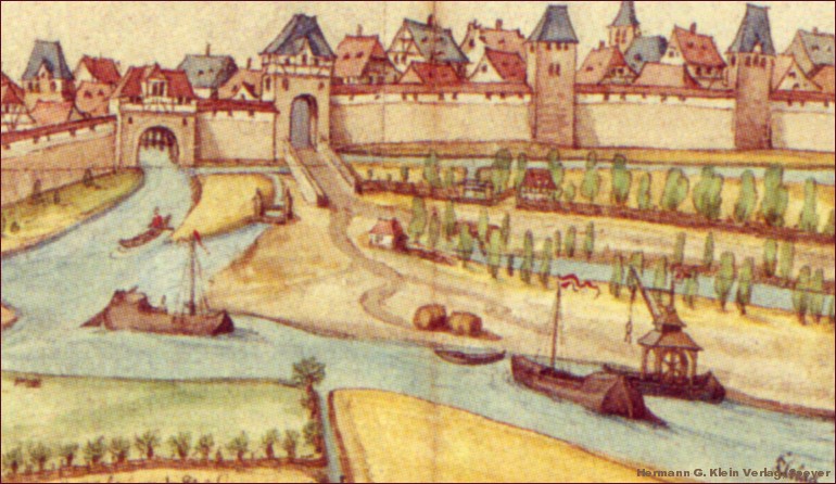 Oberländer, spätere Form 1574 vor Speyer